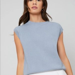 4/$20 Dusty Blue Sweater Vest